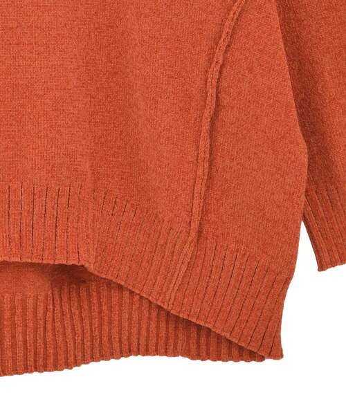 Green　Parks（グリーンパークス）の「リラックスモールニットチュニック（ニット/セーター・レディース・ブラウン/ピンク/オレンジ/グリーン系その他3/オフホワイト/グレー・FREE）」の21枚目の写真