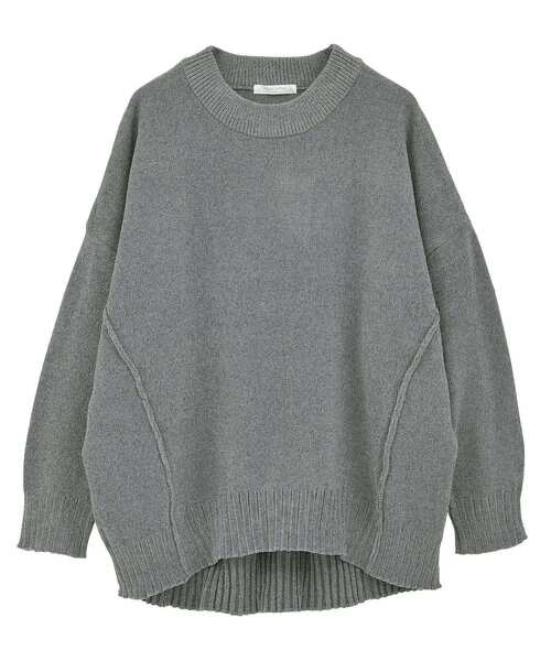 Green　Parks（グリーンパークス）の「リラックスモールニットチュニック（ニット/セーター・レディース・ブラウン/ピンク/オレンジ/グリーン系その他3/オフホワイト/グレー・FREE）」の11枚目の写真