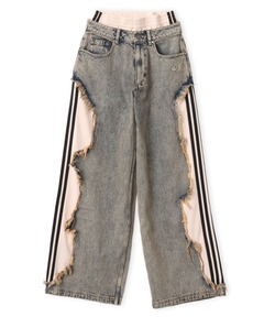 adidas ADILENIUM 5 DECONSTRUCTED DENIM PANTS / アディダス アディ