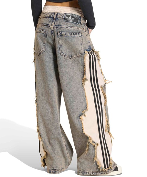 adidas ADILENIUM 5 DECONSTRUCTED DENIM PANTS / アディダス アディ