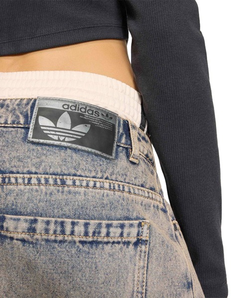 adidas ADILENIUM 5 DECONSTRUCTED DENIM PANTS / アディダス アディ