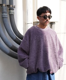 Aphlotus（アプロタス）の「ボアフリースクルーネックトレーナー（スウェット）」