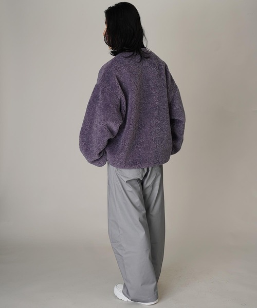 Aphlotus(アプロタス)の「ボアフリースクルーネックトレーナー(スウェット・メンズ・パープル/マルーン/チャコールグレー・LARGE/SMALL/MEDIUM)」の22枚目の写真