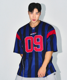 85 RUGBY JERSEY T-SHIRTS [BLACK]（Tシャツ/カットソー）｜BORN TO