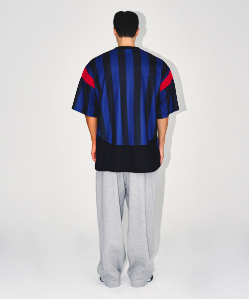 BORN TO WIN（ボーントゥウィン）の「09 APPLIQUE RUGBY JERSEY T-SHIRTS [BLUE]（Tシャツ/カットソー・メンズ・その他・1/2/3）」の5枚目の写真