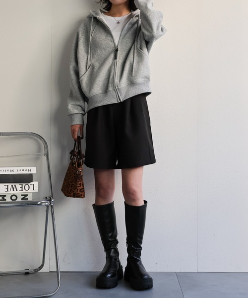 sakishimatokyo(サキシマトーキョー)の「切り替えジップアップパーカー(パーカー・レディース・ベージュ/オートミール/グレー・FREE)」の17枚目の写真