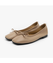 SAPPUN（サプン）の「Ellisy Ribbon Flats (1cm)（バレエシューズ）」