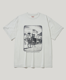 RUSTICCLUB（ラスティッククラブ）の「VINTAGE INSPIRED OLD WEST SALOON T-SHIRT_LIGHT GREY（Tシャツ/カットソー）」
