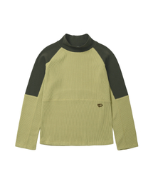 Authentic Waffle Turtle Neck Mustard