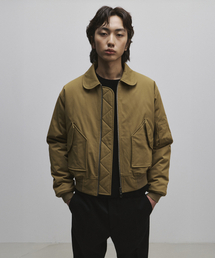 ROLLINGSTUDIOS（ローリングスタジオ）の「PADDED CROPPED BOMBER JACKET TOBACCO BROWN（MA-1）」