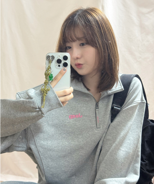 JEEP（ジープ）の「[360g] レディース M-ロゴ ハーフジップ スウェット (JR5TSF838MG)（スウェット・レディース・その他・SMALL/MEDIUM/LARGE/X-LARGE）」の4枚目の写真