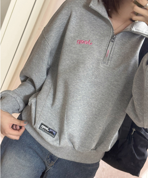 JEEP（ジープ）の「[360g] レディース M-ロゴ ハーフジップ スウェット (JR5TSF838MG)（スウェット・レディース・その他・SMALL/MEDIUM/LARGE/X-LARGE）」の5枚目の写真