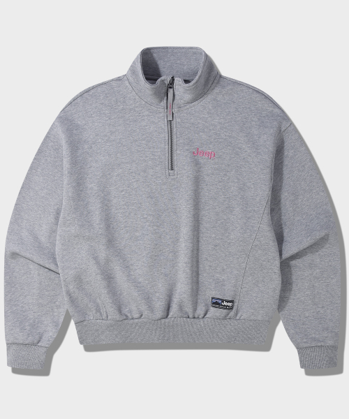 JEEP（ジープ）の「[360g] レディース M-ロゴ ハーフジップ スウェット (JR5TSF838MG)（スウェット・レディース・その他・SMALL/MEDIUM/LARGE/X-LARGE）」の6枚目の写真