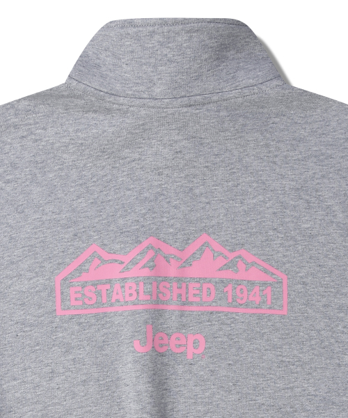 JEEP（ジープ）の「[360g] レディース M-ロゴ ハーフジップ スウェット (JR5TSF838MG)（スウェット・レディース・その他・SMALL/MEDIUM/LARGE/X-LARGE）」の9枚目の写真