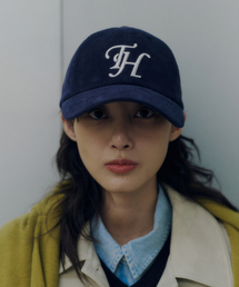 TRAFFIC HARMONY（トラフィック ハーモニー）の「CORDUROY TH LOGO DEEP-FIT BALLCAP_NAVY（キャップ）」