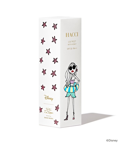 HACCI（ハッチ）の「HACCI(ハッチ) 日焼け止めミスト D【ディズニー】 40mL （SPF30/PA+++）（日焼け止め/UVケア・レディース・ホワイト・FREE）」の4枚目の写真