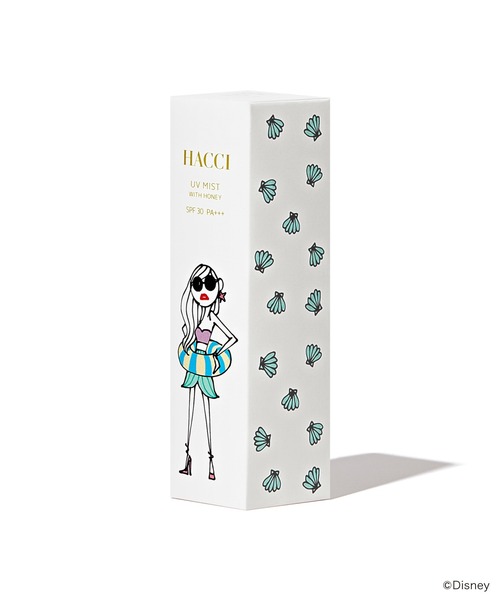 HACCI（ハッチ）の「HACCI(ハッチ) 日焼け止めミスト D【ディズニー】 40mL （SPF30/PA+++）（日焼け止め/UVケア・レディース・ホワイト・FREE）」の5枚目の写真