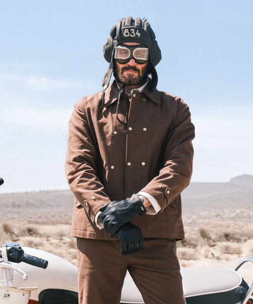 VDR（ブイディアール）の「TRACK MECHANIC JACKET [Coca Mocha]（ミリタリージャケット・メンズ・その他・MEDIUM/LARGE/X-LARGE）」の7枚目の写真