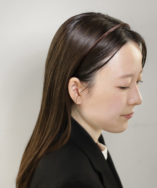 ベロアスリムカチューシャ（カチューシャ）｜ANEMONE（アネモネ）の