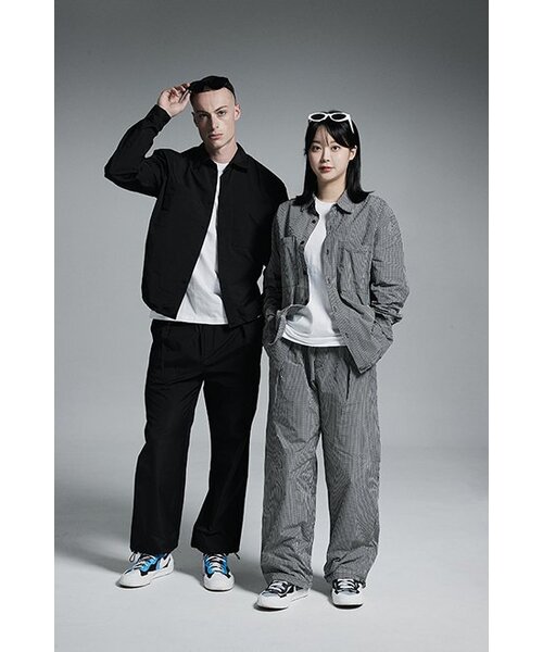 APOSTROPHE COMMA(アポストロフィコンマ)の「ナイロンストリングポケットシャツジャケット(チェック)(ナイロンジャケット・レディース・その他・LARGE)」の5枚目の写真