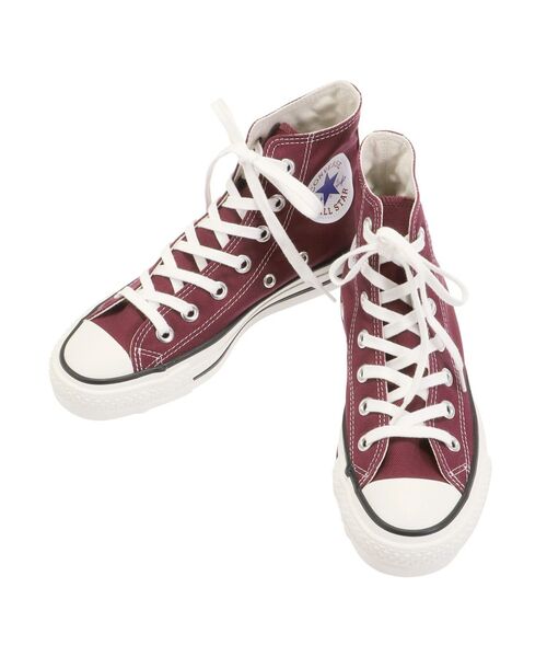 CONVERSE ALL STAR(コンバースオールスター)の「【Ca】converse CANVAS ALL STAR(スニーカー・レディース・ボルドー・22.5/23.5/24.5)」の1枚目の写真