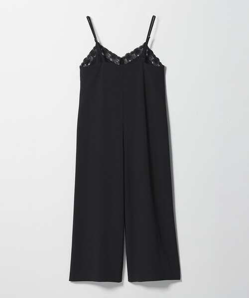 green label relaxing（グリーンレーベルリラクシング）の「＜SEASONAL COLLECTION＞レース キャミソール オールインワン（つなぎ/オールインワン・レディース・ブラック/ブラウン・FREE）」の4枚目の写真