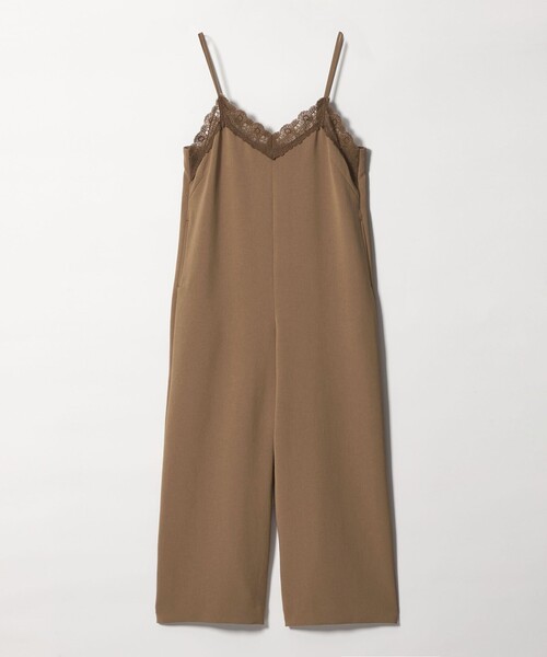 green label relaxing（グリーンレーベルリラクシング）の「＜SEASONAL COLLECTION＞レース キャミソール オールインワン（つなぎ/オールインワン・レディース・ブラック/ブラウン・FREE）」の10枚目の写真