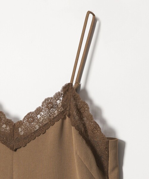 green label relaxing（グリーンレーベルリラクシング）の「＜SEASONAL COLLECTION＞レース キャミソール オールインワン（つなぎ/オールインワン・レディース・ブラック/ブラウン・FREE）」の13枚目の写真