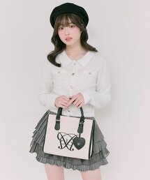 OLIVE des OLIVE | Aimerianejoieハートミラーチャーム付きミニトート(トートバッグ)