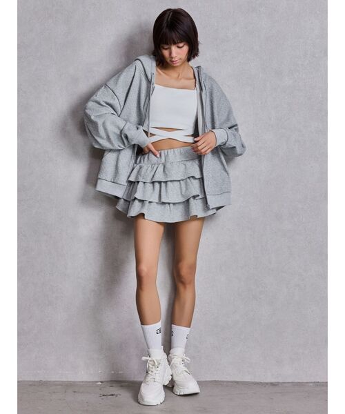 GYDA(ジェイダ)の「Symmetry GYDA RIB SOX(ソックス/靴下・レディース・オフホワイト/ブラック・FREE)」の8枚目の写真