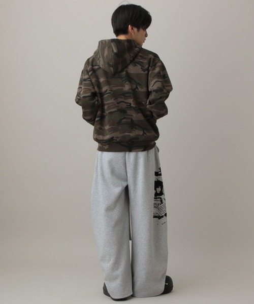 LAND MUSEUM（ランドミュージアム）の「LAND MUSEUM／ロゴカモフラジップパーカー（パーカー・メンズ・カーキ・MEDIUM/LARGE）」の22枚目の写真