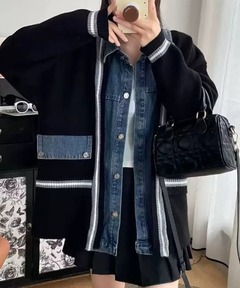 セール】MIX ANIMAL SHORT KNIT TOP（ニット/セーター）｜Ameri