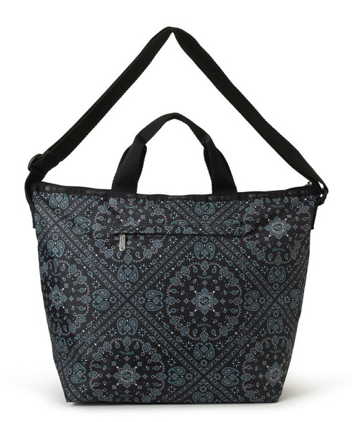 LeSportsac(レスポートサック)の「DELUXE EASY CARRY TOTE ステレートバンダナ(トートバッグ・レディース・グレー・FREE)」の3枚目の写真