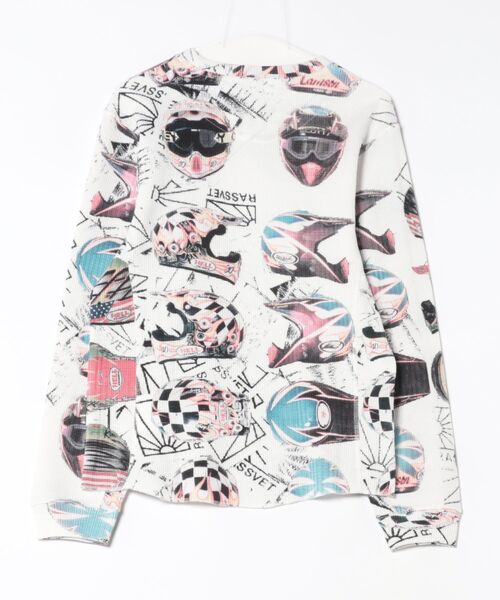 RASSVET / PACCBET（ラスベート）の「RASSVET/ラスべート RASS HELMET LST（Tシャツ/カットソー・メンズ・マルチ・M/L）」の2枚目の写真