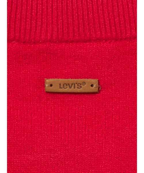 Levi's(リーバイス)の「Levi's/リーバイス スーパーソフト クルーネックカーディガン(カーディガン/ボレロ・レディース・レッド・S/M/XS)」の7枚目の写真