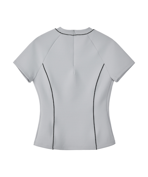 Rest&Recreation(レストアンドレクリエーション)の「LOGO SPORT TOP - GREY(Tシャツ/カットソー・レディース・その他・ONE SIZE)」の2枚目の写真