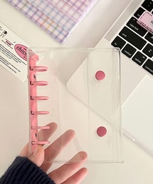 IRADOWL（アイラドール）の「PVCクリアシール帳（手帳/メモ帳）」