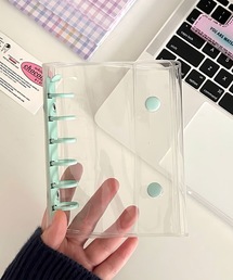 IRADOWL（アイラドール）の「PVCクリアシール帳（手帳/メモ帳）」