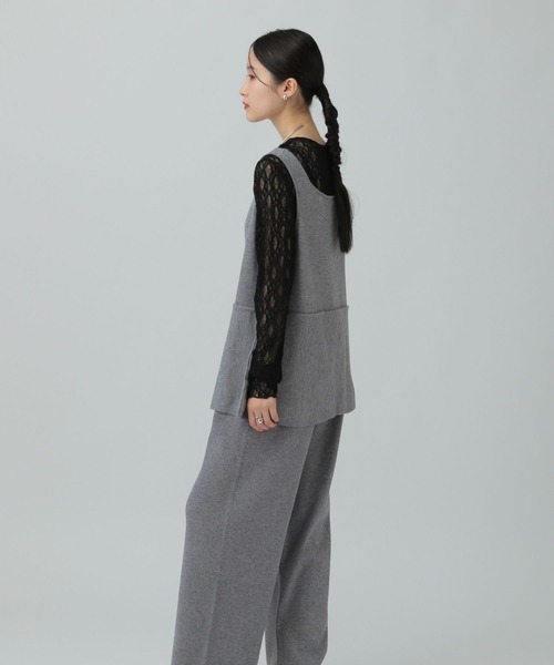 LEPSIM(レプシィム)の「12ゲージペプラムオールインワン 634615(つなぎ/オールインワン・レディース・ブラウン/グレー/ブラック・FREE)」の15枚目の写真