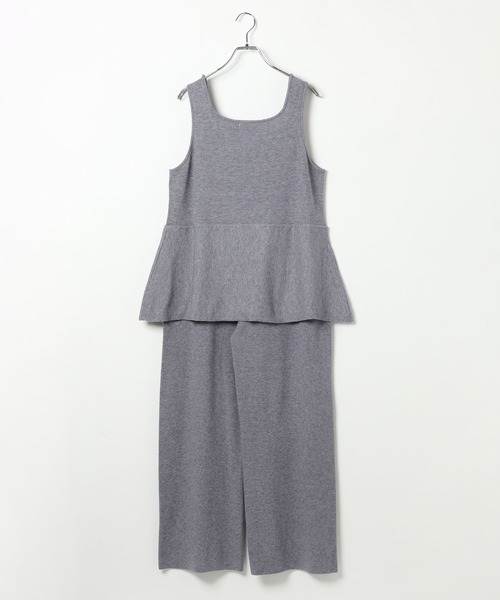 LEPSIM(レプシィム)の「12ゲージペプラムオールインワン 634615(つなぎ/オールインワン・レディース・ブラウン/グレー/ブラック・FREE)」の21枚目の写真