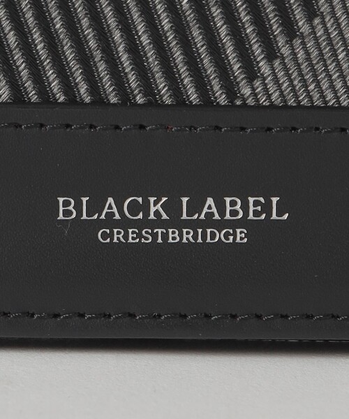 BLACK LABEL CRESTBRIDGE(ブラックレーベル・クレストブリッジ)の「カルゼシャドークレストブリッジチェックロングウォレット(財布・メンズ・ブラック/グレー系その他・FREE)」の6枚目の写真