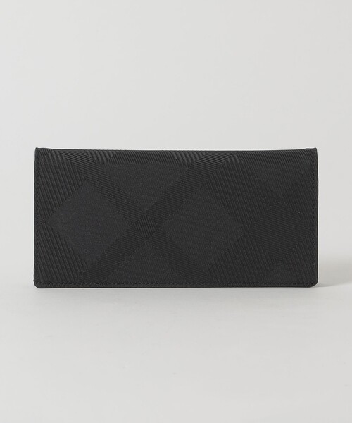 BLACK LABEL CRESTBRIDGE(ブラックレーベル・クレストブリッジ)の「カルゼシャドークレストブリッジチェックロングウォレット(財布・メンズ・ブラック/グレー系その他・FREE)」の8枚目の写真