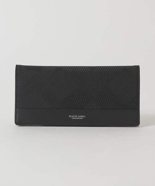BLACK LABEL CRESTBRIDGE(ブラックレーベル・クレストブリッジ)の「カルゼシャドークレストブリッジチェックロングウォレット(財布・メンズ・ブラック/グレー系その他・FREE)」の12枚目の写真