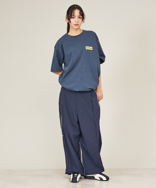 WILD THINGS(ワイルドシングス)の「【WILDTHINGS / ワイルドシングス】80'S CLIMBER TEE / エイティーズ クライマーTシャツ(半袖・ユニセックス)WT26056K(Tシャツ/カットソー・メンズ・ネイビー/ホワイト/ブラック・M/L)」の15枚目の写真