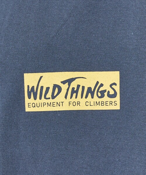 WILD THINGS(ワイルドシングス)の「【WILDTHINGS / ワイルドシングス】80'S CLIMBER TEE / エイティーズ クライマーTシャツ(半袖・ユニセックス)WT26056K(Tシャツ/カットソー・メンズ・ネイビー/ホワイト/ブラック・M/L)」の20枚目の写真