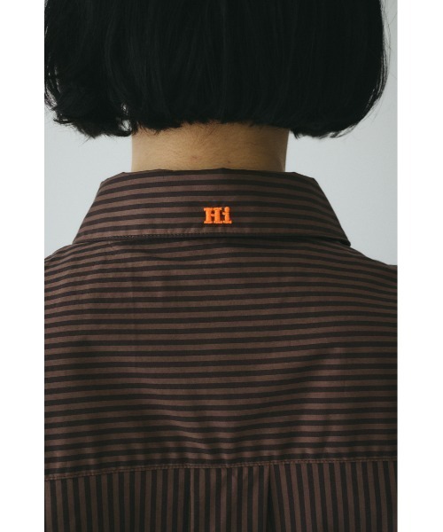 HeRIN.CYE（ヘリンドットサイ）の「Embroidery over shirt　　エンブロイダリーオーバーシャツ（シャツ/ブラウス・レディース・ブラウン系その他/ブルー系その他/ブラック系その他・FREE）」の7枚目の写真