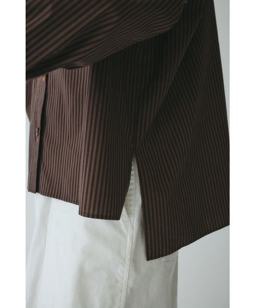 HeRIN.CYE（ヘリンドットサイ）の「Embroidery over shirt　　エンブロイダリーオーバーシャツ（シャツ/ブラウス・レディース・ブラウン系その他/ブルー系その他/ブラック系その他・FREE）」の8枚目の写真