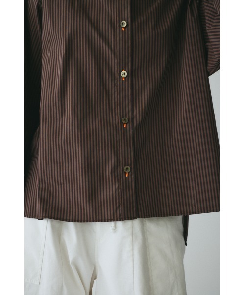 HeRIN.CYE（ヘリンドットサイ）の「Embroidery over shirt　　エンブロイダリーオーバーシャツ（シャツ/ブラウス・レディース・ブラウン系その他/ブルー系その他/ブラック系その他・FREE）」の11枚目の写真