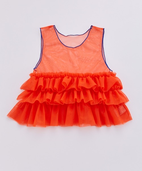 Ocean&Ground（オーシャン&グラウンド）の「ﾎﾞﾘｭｰﾑﾌﾘﾙﾁｭｰﾙﾍﾞｽﾄ（ベスト・キッズ・キナリ/ターコイズブルー/ブラック/レッド・100/130/120/110/140）」の18枚目の写真