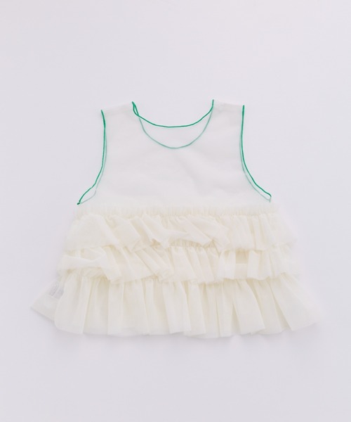 Ocean&Ground（オーシャン&グラウンド）の「ﾎﾞﾘｭｰﾑﾌﾘﾙﾁｭｰﾙﾍﾞｽﾄ（ベスト・キッズ・キナリ/ターコイズブルー/ブラック/レッド・100/130/120/110/140）」の20枚目の写真